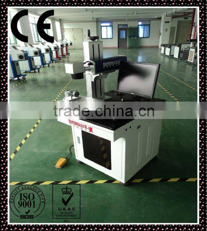 Portable fiber laser marking machine for code/number