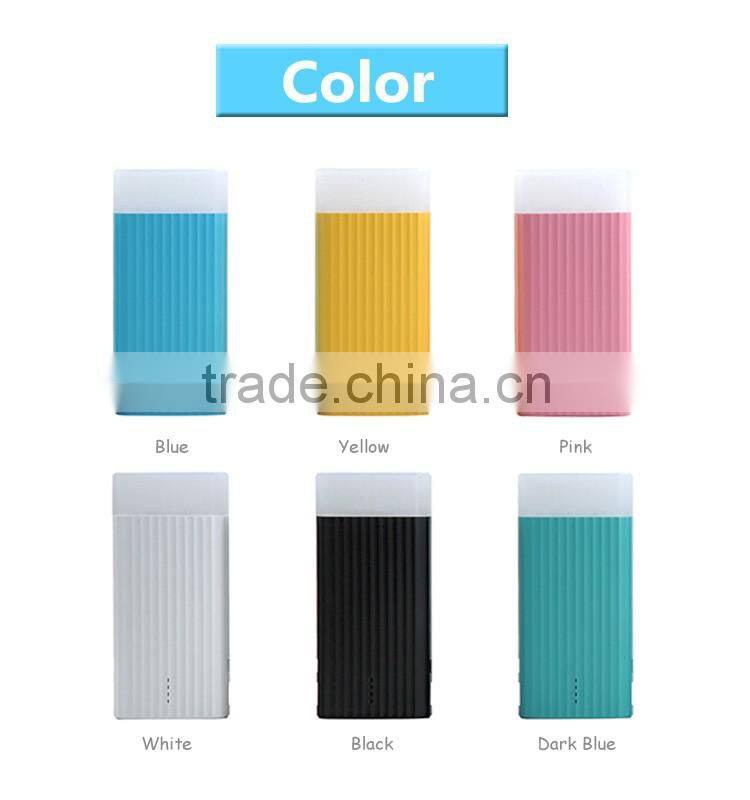 2016 Good Quality Big Capacity 10000mah LED Torch Power Bank