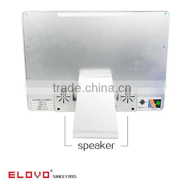 15.6"LCD 1366*768 wm8880 dual core CPU Android 4.2.2 Jelly Bean OS all in one