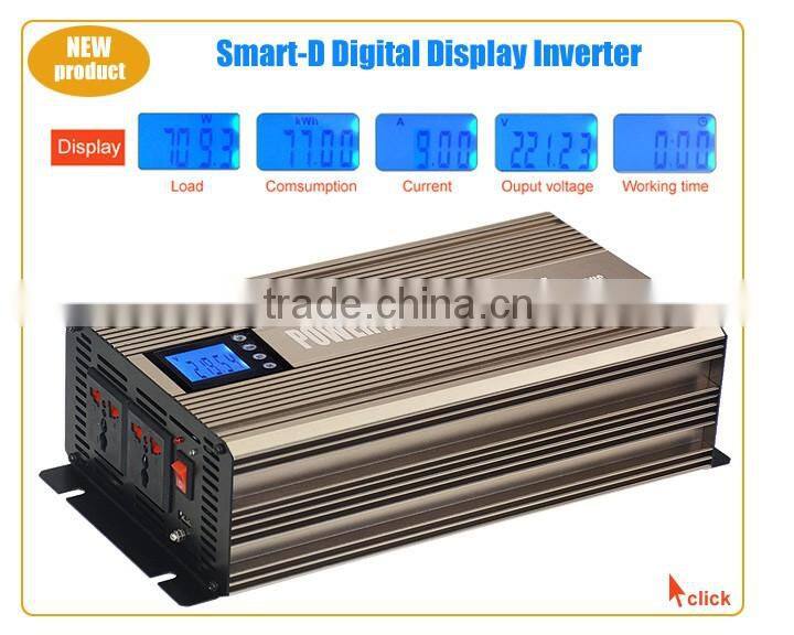 off grid frequency dc to ac 1000w pure sine wave inverter