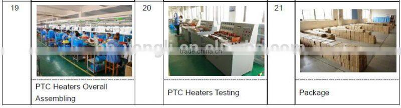 Ceramic PTC heater for Hair Curlers