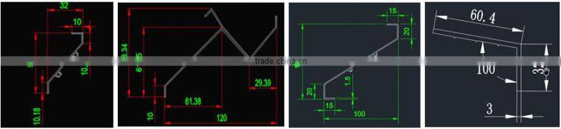 easy install sun shade aluminum louver roof made in china