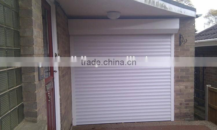 Commercial Ivory insulated roller shutter doors