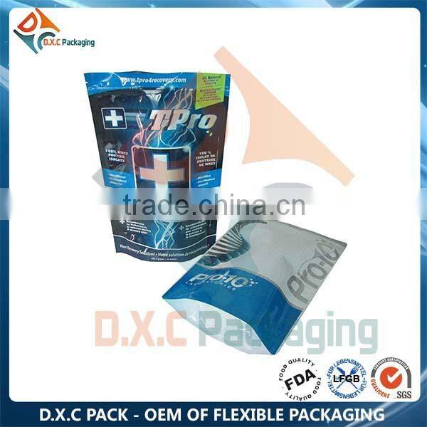 Free Sample Aluminium Foil Plastic Plastic Bags With Zipper
