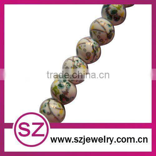 T38 2014 hot sale ceramic crytal bead jewelry