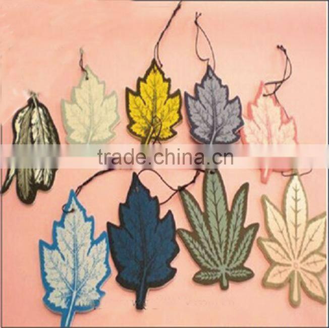 Hot new product for 2016 Customized hanging paper air fresheners /bulk air fresheners