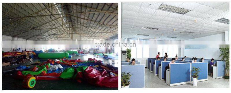 factory price lane zorb track,inflatable zorb ball track, inflatable air tumble track