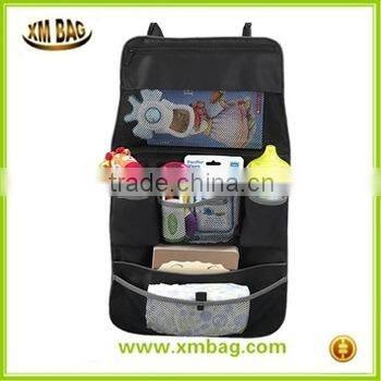 Travel Car Back Seat Organizer Type, Polyester Material back seat tray car organizer