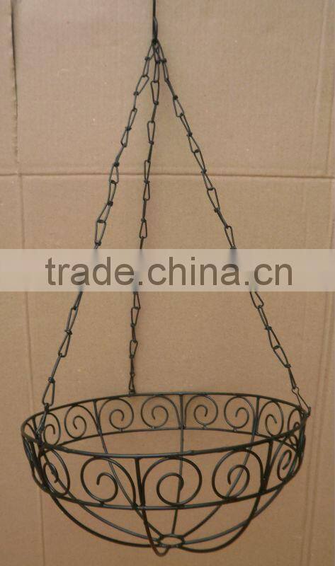 Garden Hanging Basket with Coco Liner & Coco Disk