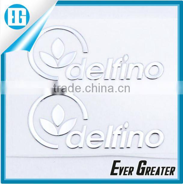 custom logo stickers for computer,electroform nickel sticker electroformaing nickel logo metal logo with glue