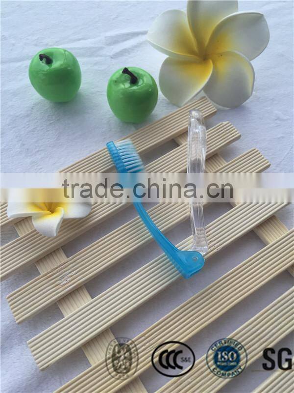 Hotel disposable cheap folding toothbrush