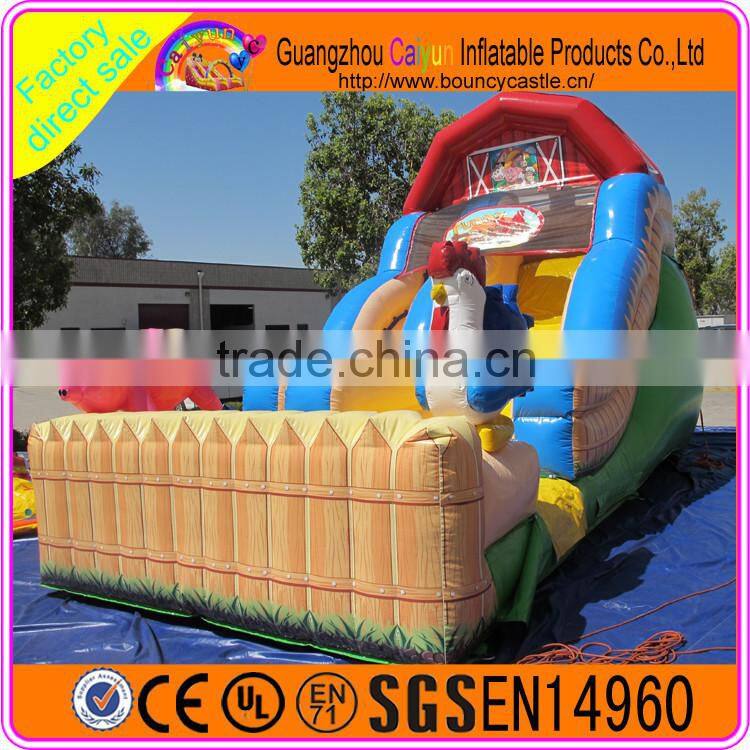 Inflatable water slide classic design for kids hot sales