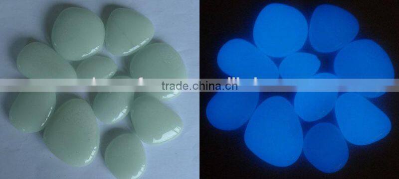 glow in the dark garden stone
