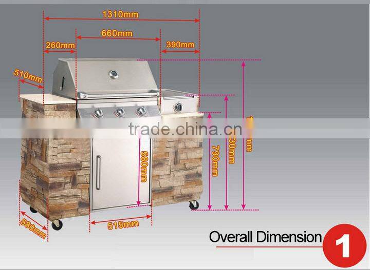 Custom Garden Terracotta bbq grill