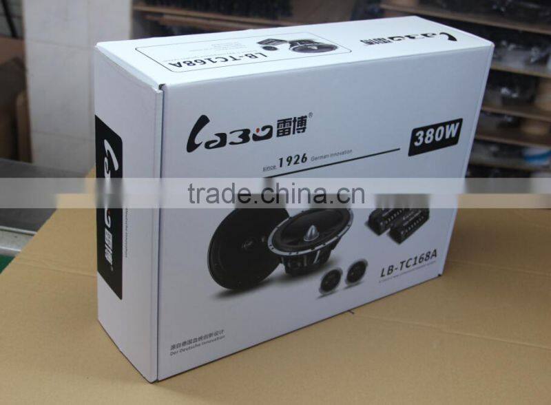 New arrival brand new 6.5" speaker for car with peak power 380W super bass speaker