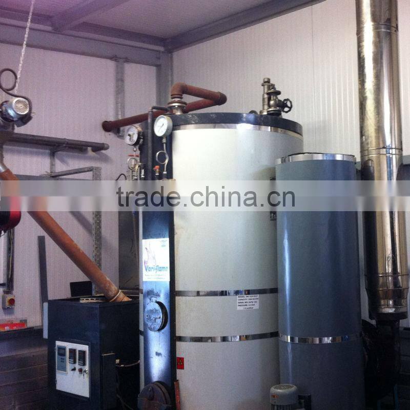 biomass wood pellet fired hot water boiler for home heating and bathing