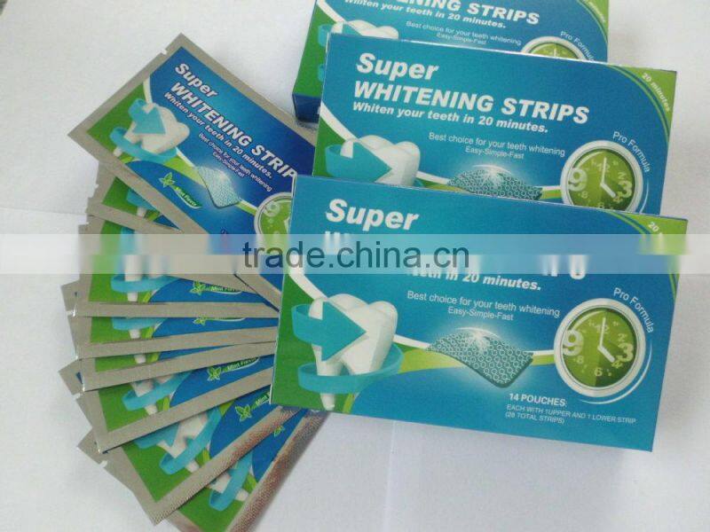 High effect Home use Teeth whitening strips