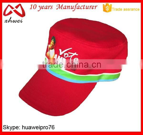 OEM Manufacturer Wholesale Blank Grey Military Hat