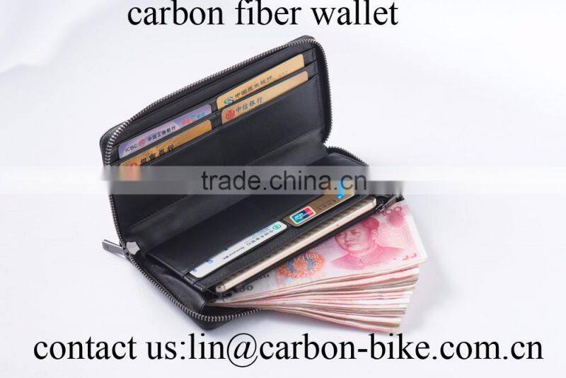 MeyerGlobal 2016 Autumn hot selling classical fashion man's wallet,carbon fiber leather wallet MG-CH005
