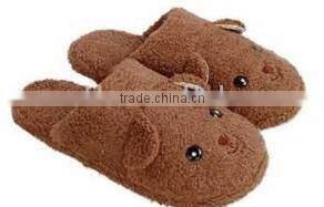 snail shape Plush winter house shoes Slippers / animal shape design warm indoor plush shoes