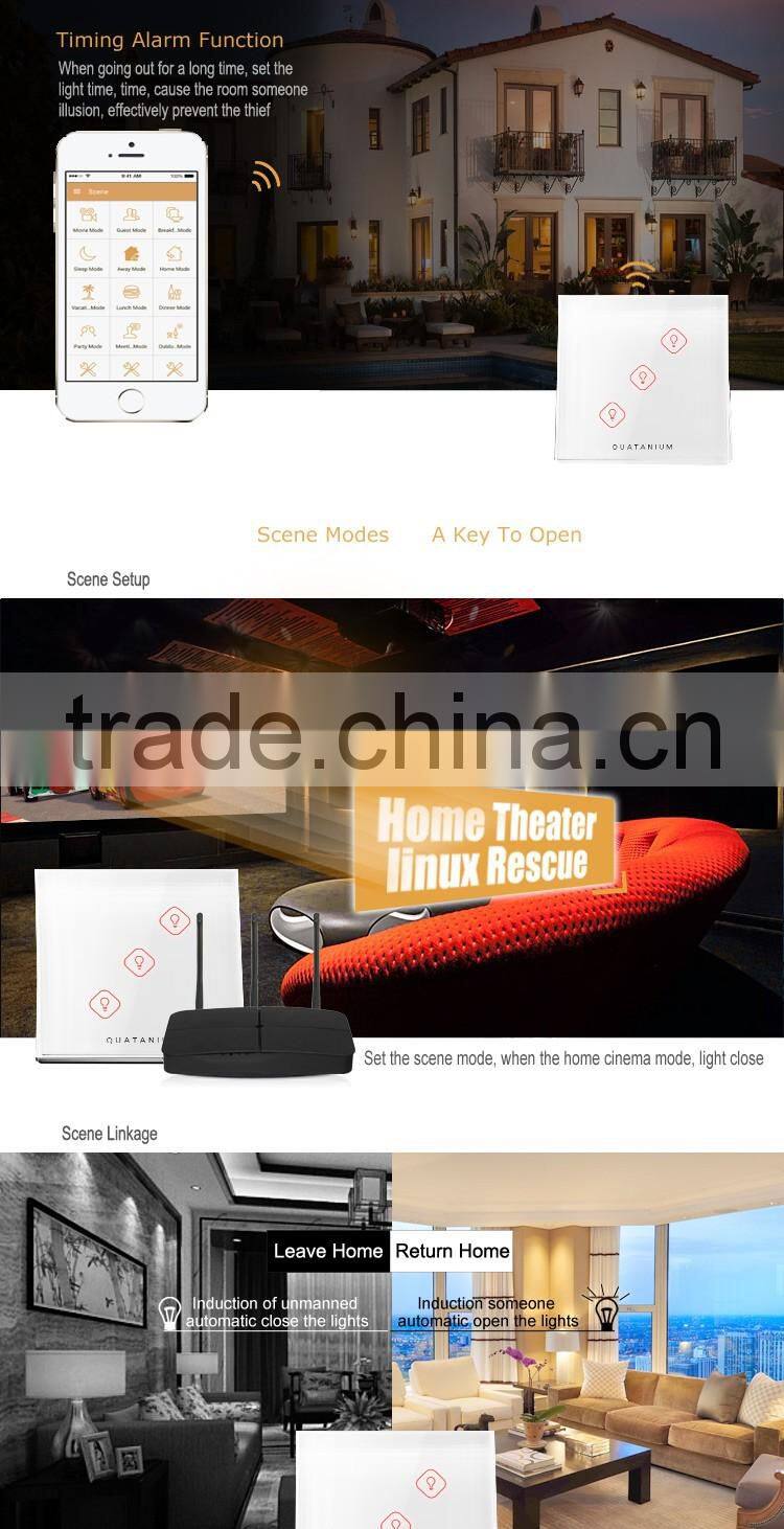 Qome1 Zigbee Smart Home System for home automation house