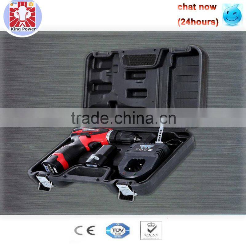 16pcs lithium battery powerd two-speed 16.8V cordless drill charging drill combo kit