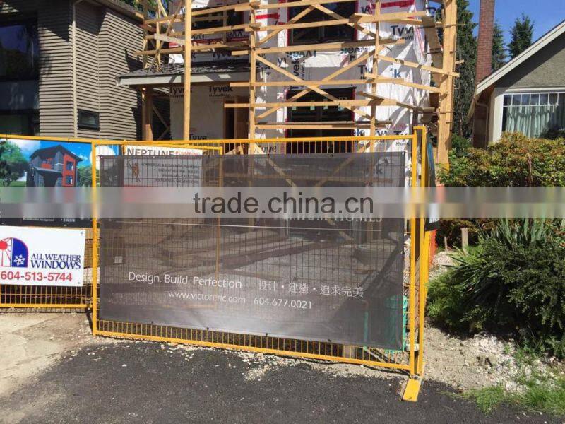 Shanghai Tongjie Outdoor Fence Mesh Banner / PVC Banner in Roll,Hem and Grommet Added