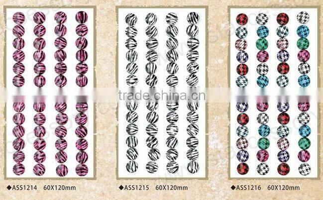 Fashion adhesive craft scrapbooking acrylic flat back stones