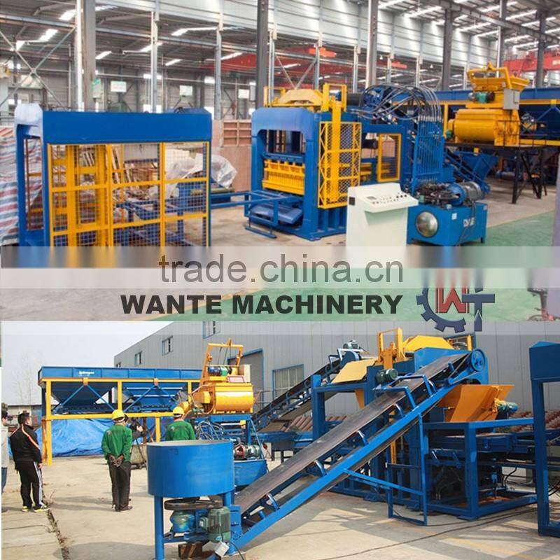 QT8-15 hollow bricks wall building machine for big clients