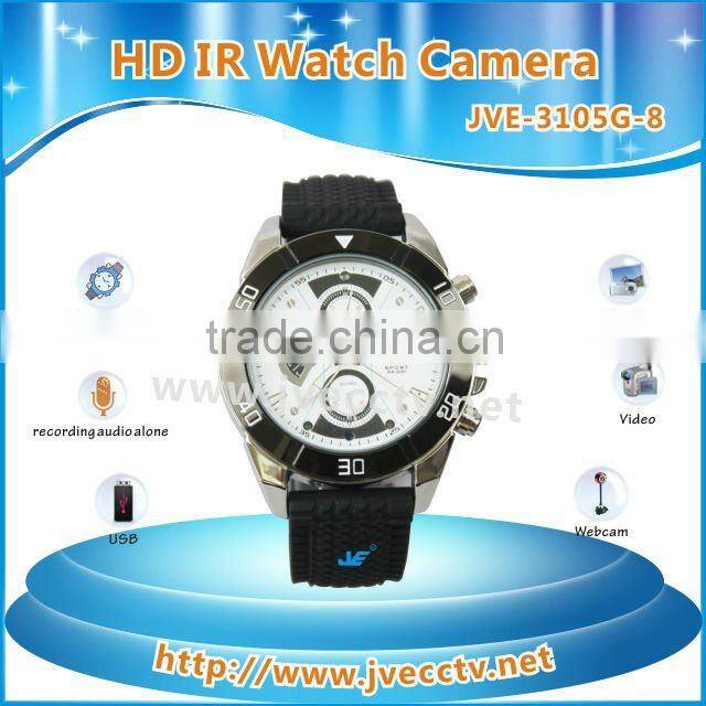 Wireless Watch Camera JVE-3105G-8 wireless night vision equipment;wireless digital watch