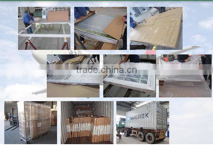 Export standard pvc sliding windows with German hardware