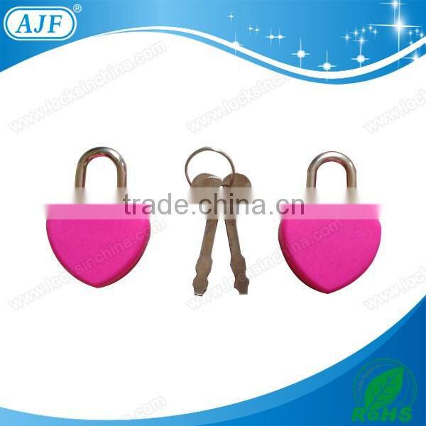 AJF Wholesale popular colorful Square Plastic mini key locks