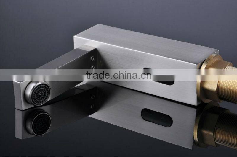 Cold Only Nickel Brushed Automatic Basin Faucet