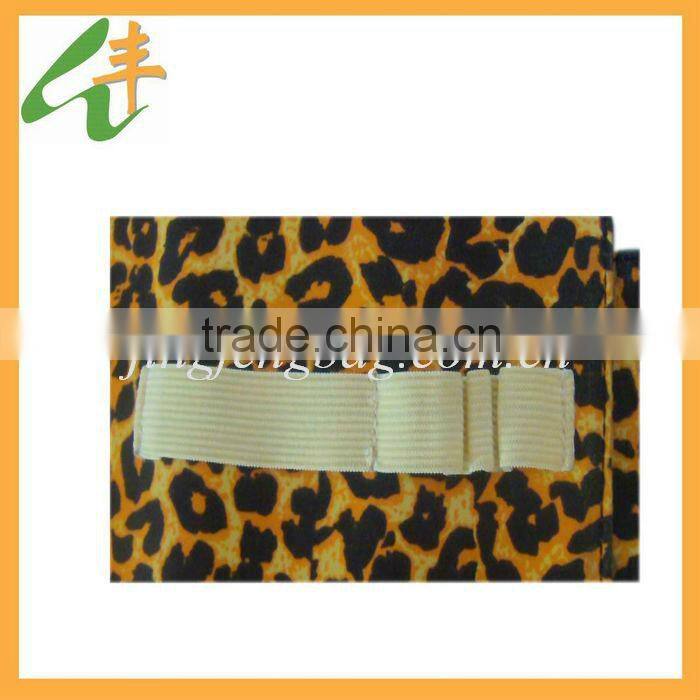 2014 promotional ladies 5 pcs brush cosmetic bag