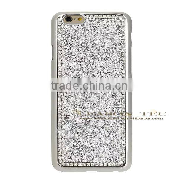 2016 new hot selling promotion price bling bling rhinestone case for iphone 6 6S