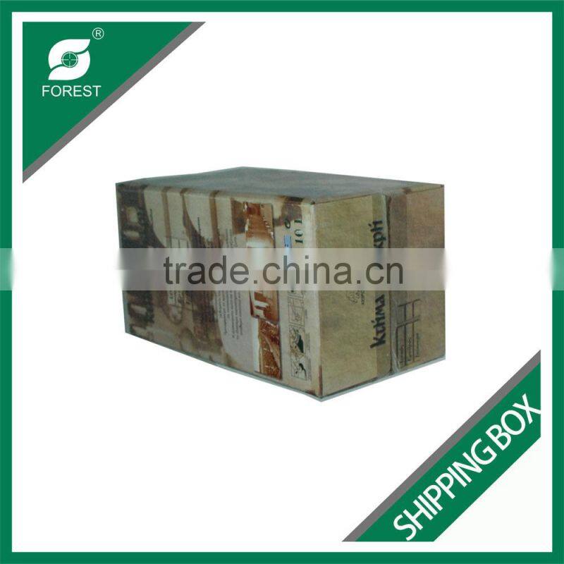 SINGLE WINE BOTTLES PAPER SHIPPING BOX LUXURY WINE CORRUGATED SHIPPING BOX