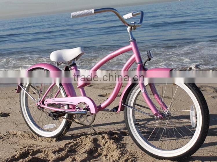20 inch pink girl beach cruiser bike KB-BC-Z29