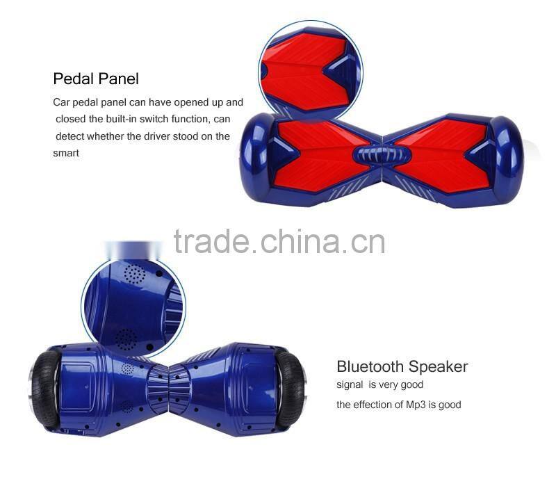 Fashion design intelligent electric balance car / 2 wheel stand up electric scooter