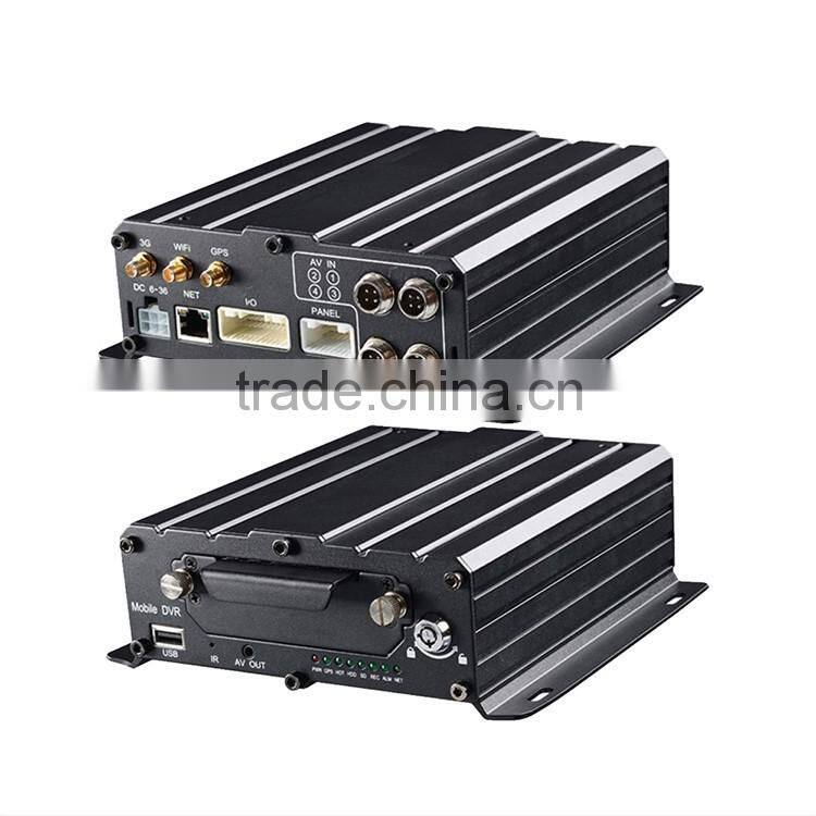 Industrial Level 4ch Power OFF Delay AHD 720P HDD 3G Mobile DVR