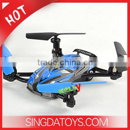 389 2.4G 4 Channel 6-axis LCD Controlled RC Flying Car Toy