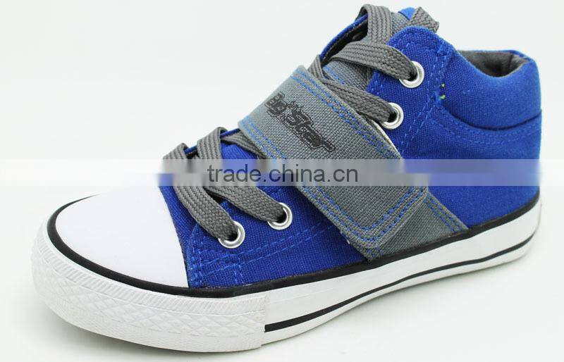 CHINA CASUAL FASHION VELCRO CANVAS SAFETY KID SHOE 2015