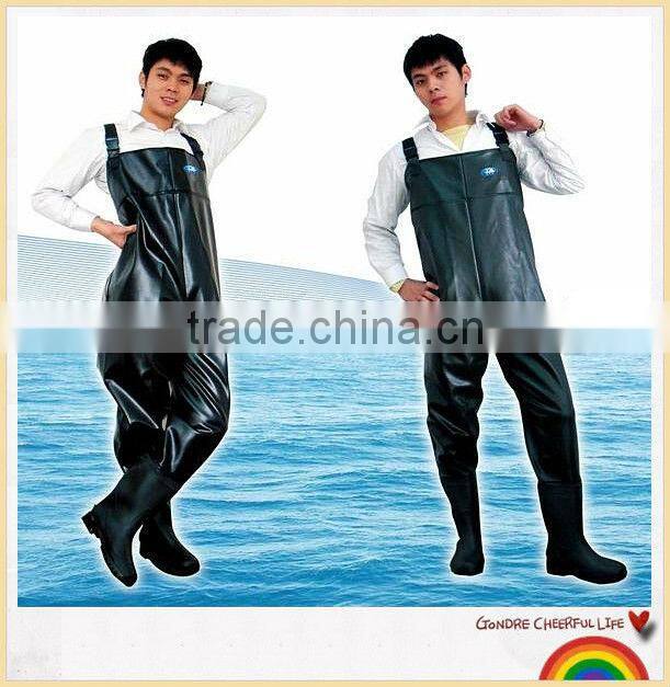 chest high fishing wader