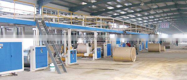 3/5/7 layer corrugated cardboard productiong line/Packaging Machine of Used Corrugated Carton Box Making Machine