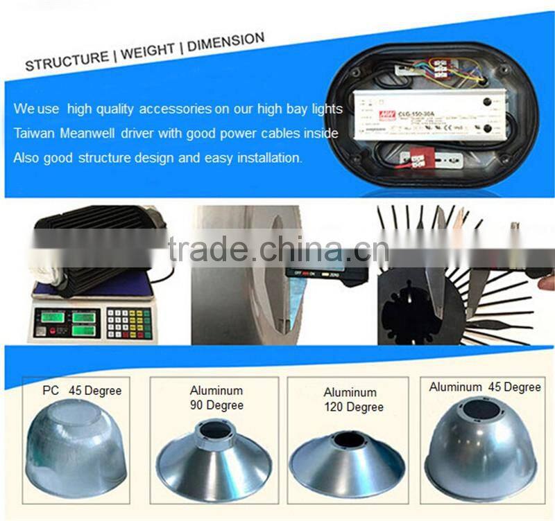 IP 54 warranty 3 years 50, 0000 lifespan 40w led high bay light fixturer