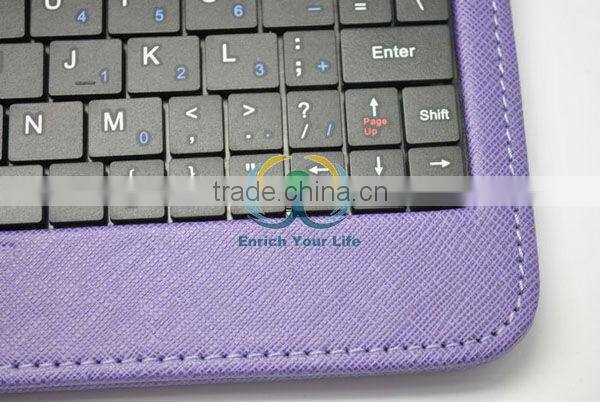 7 8 9 10 inch Tablet Mini Micro USB 2.0 Keyboard Leather Case English or Russian for multi-Lnaguage Tablet PC MID
