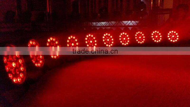 dmx disco lights led stage show lighting LED EIF Par-19(4in1) with 3 rings control