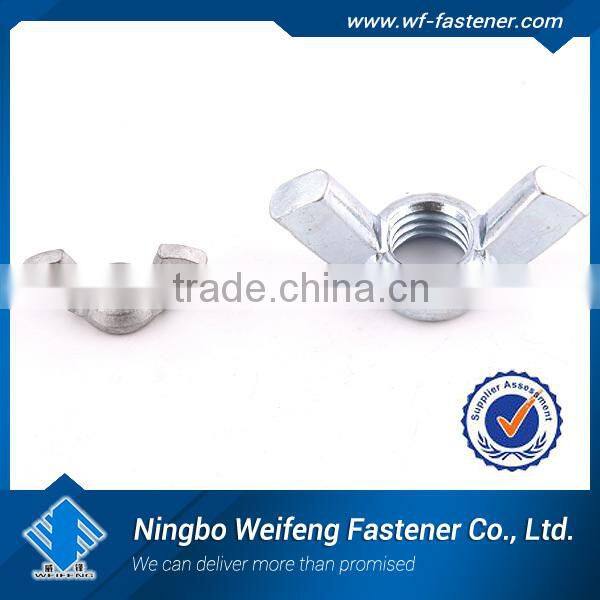 manufacturing high quality nut popular fastener products thread rod with wing nut made in china