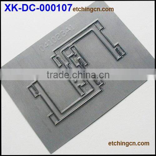 2015 New etched die cuts metal cutting dies sheet metal die cut
