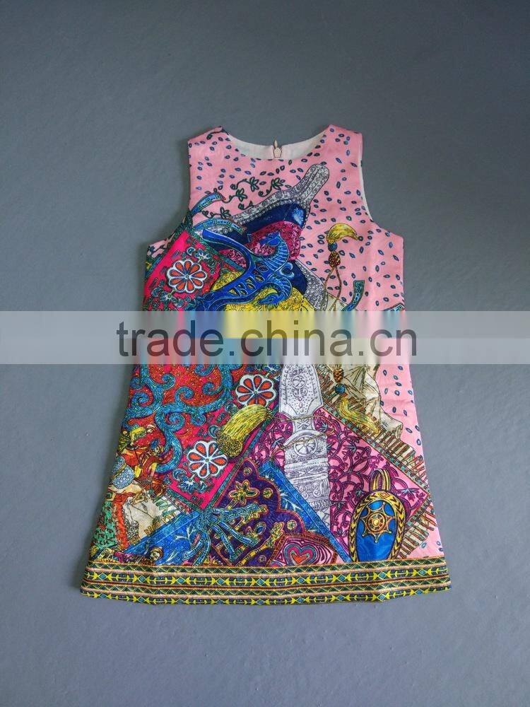 2016 Guangzhou Supplier lovely children girl dress