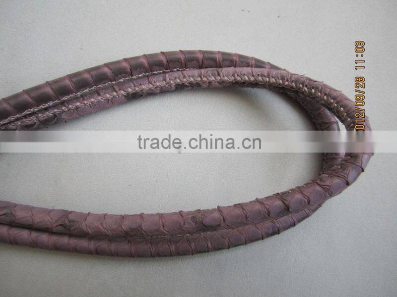 3mm,4mm,5mm,6mm,7mm genuine snakeskin leather cord string for jewelry
